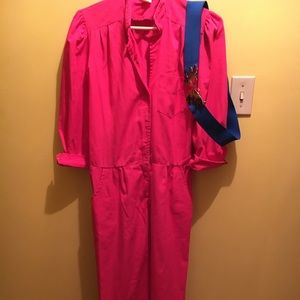 Pinky red jumpsuit